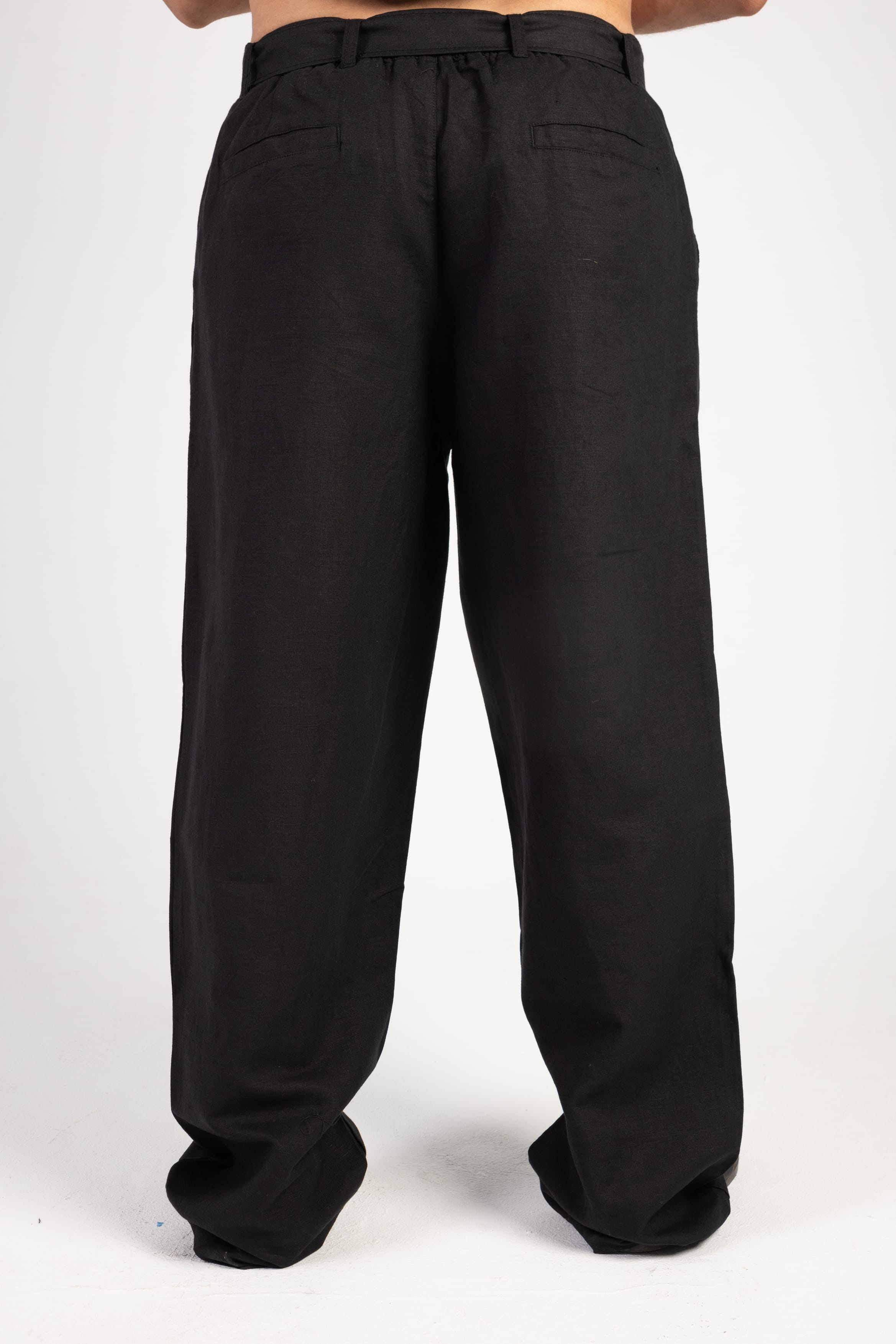 Wide Leg Linen Pants