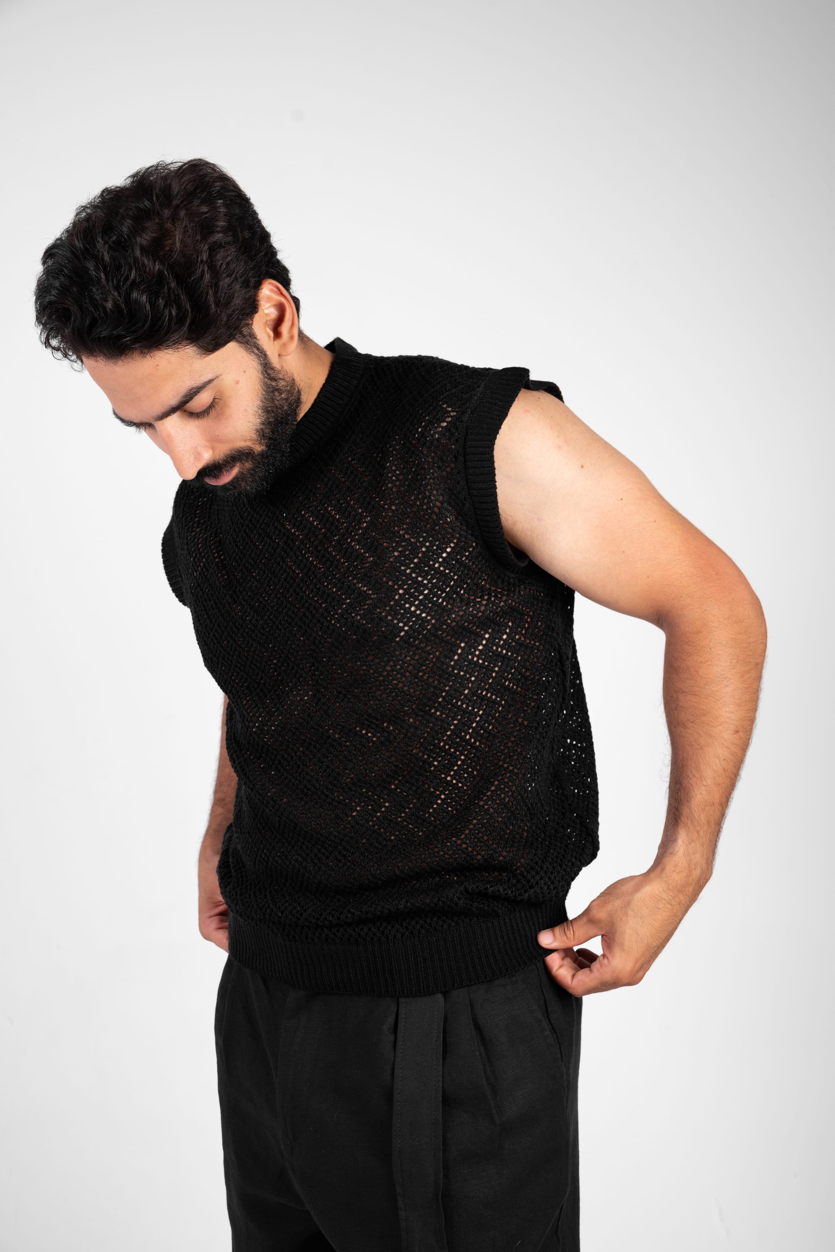 Knitted Cut Tee