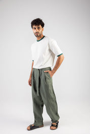 Wide Leg Linen Pants