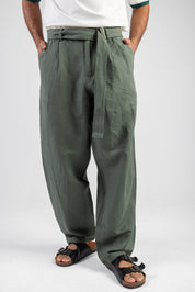 Wide Leg Linen Pants