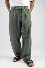 Wide Leg Linen Pants