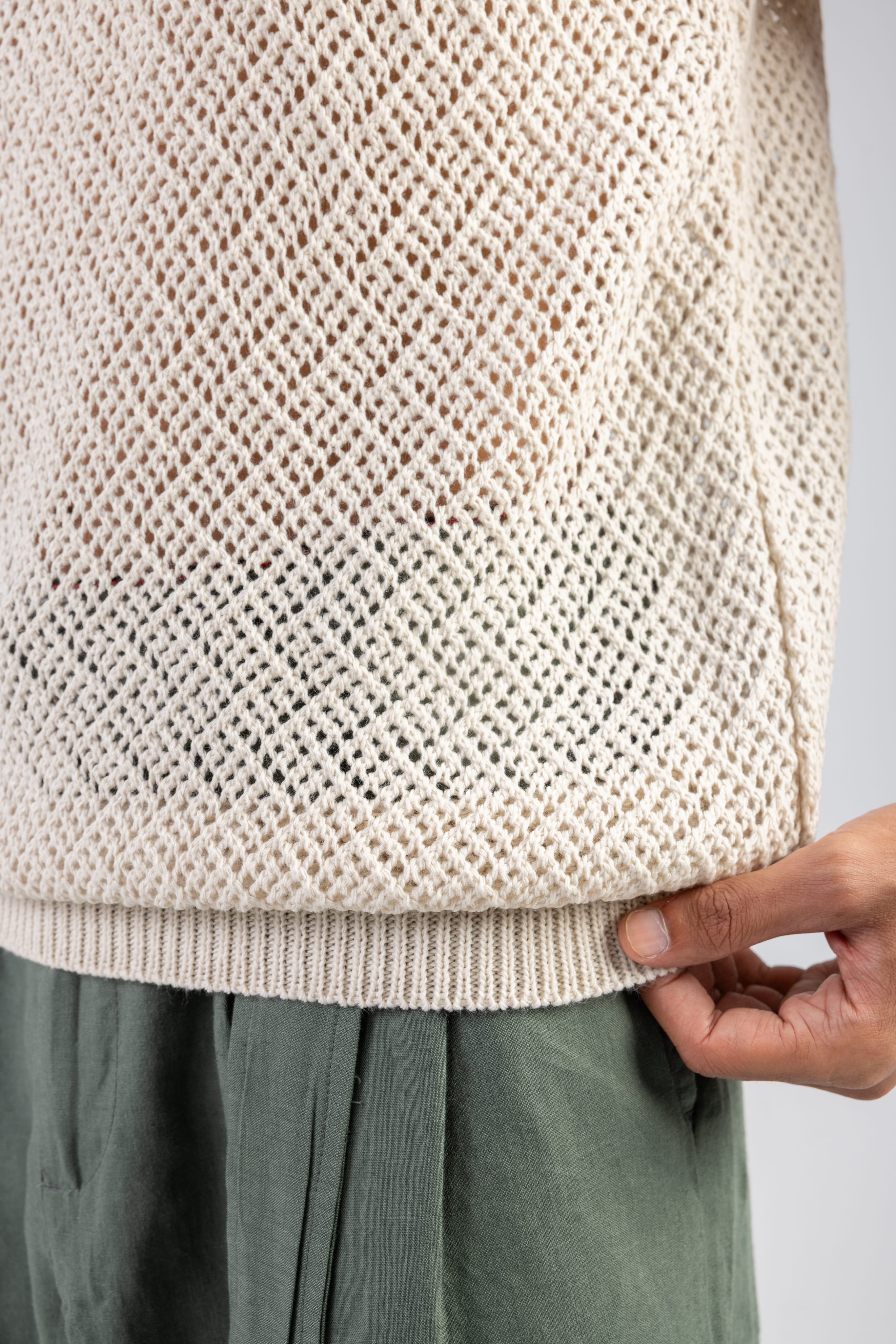 Knitted Cut Tee
