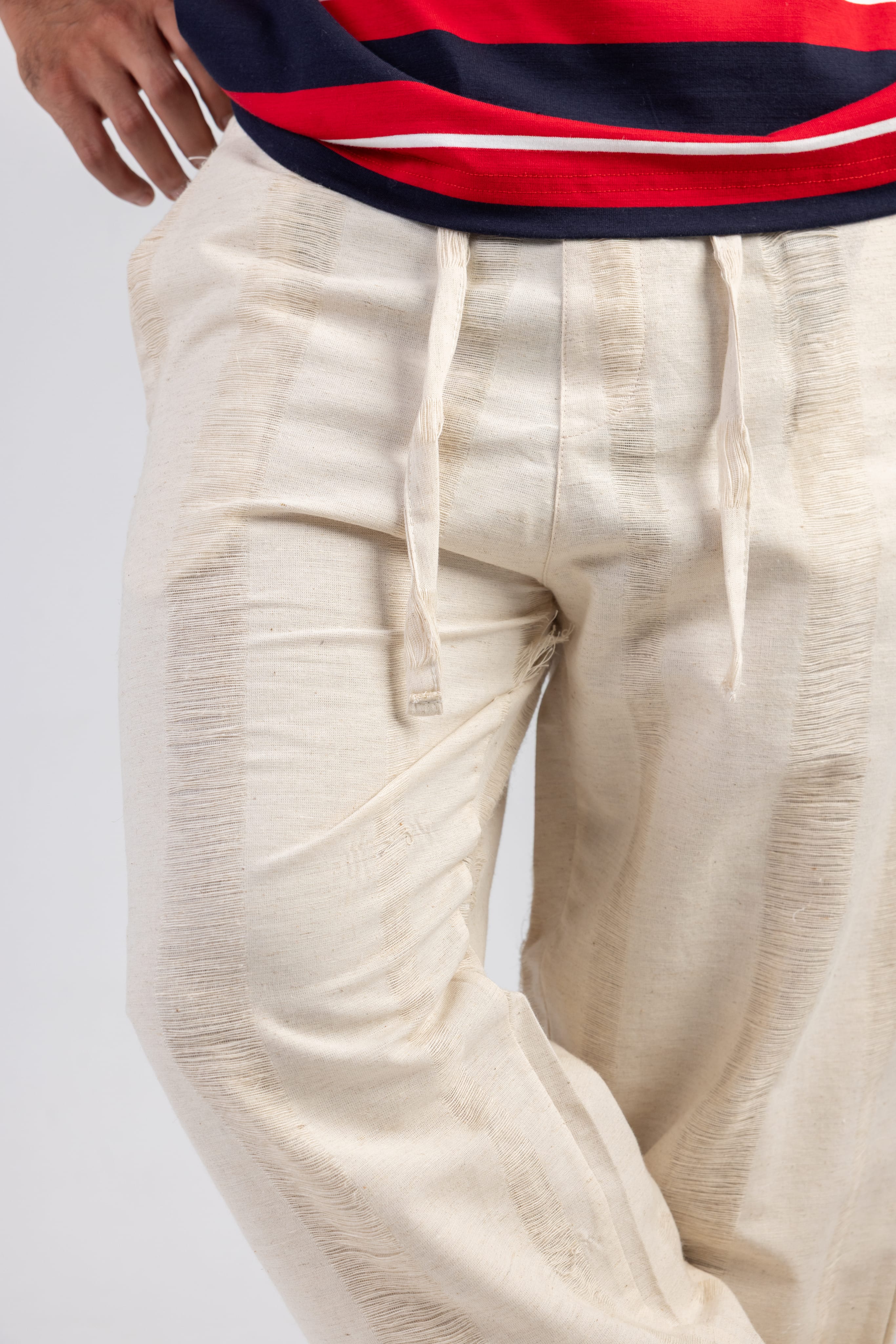 Linen Drawstring Pants