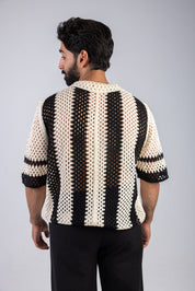 Crochet Knit Shirt
