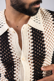 Crochet Knit Shirt