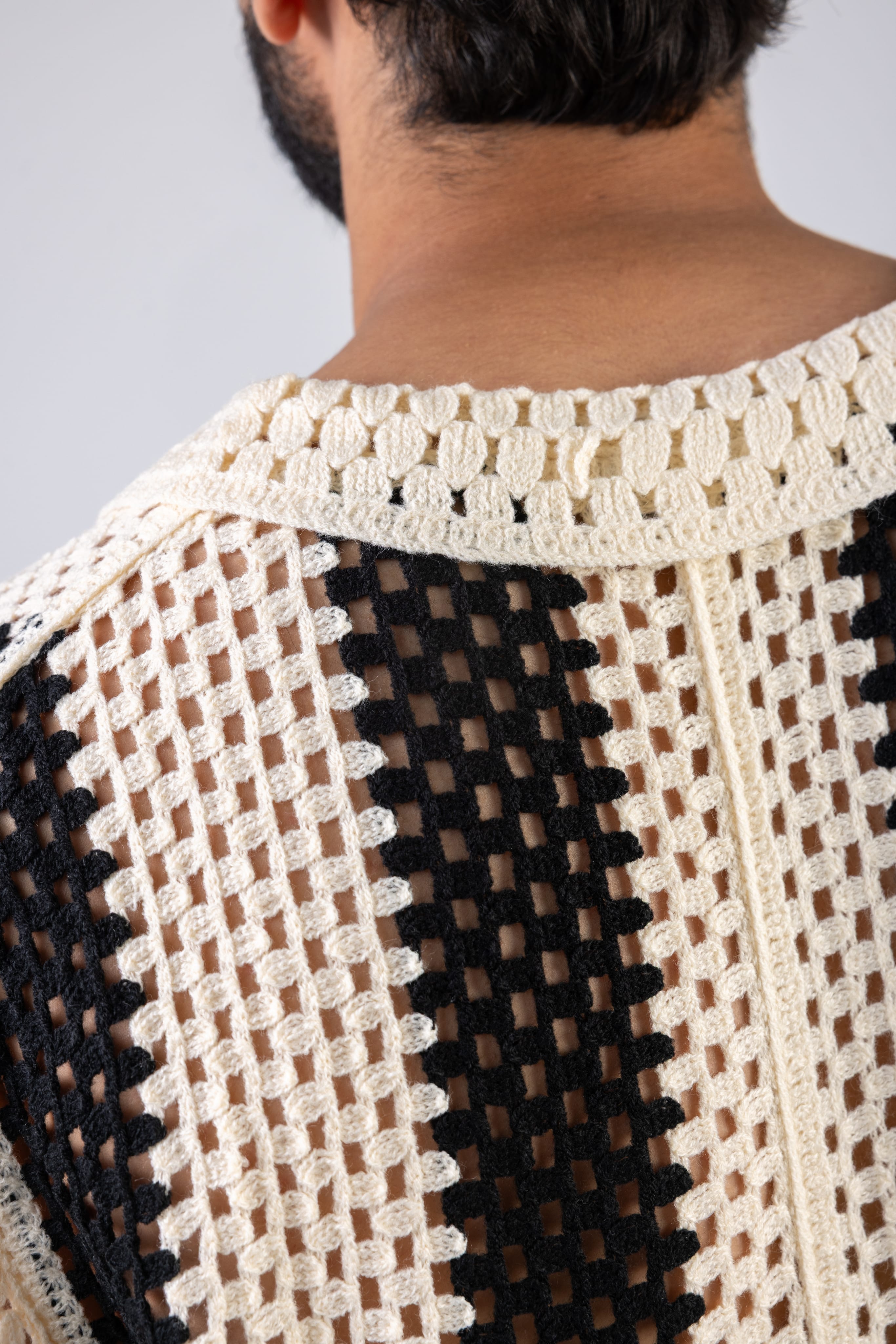 Crochet Knit Shirt