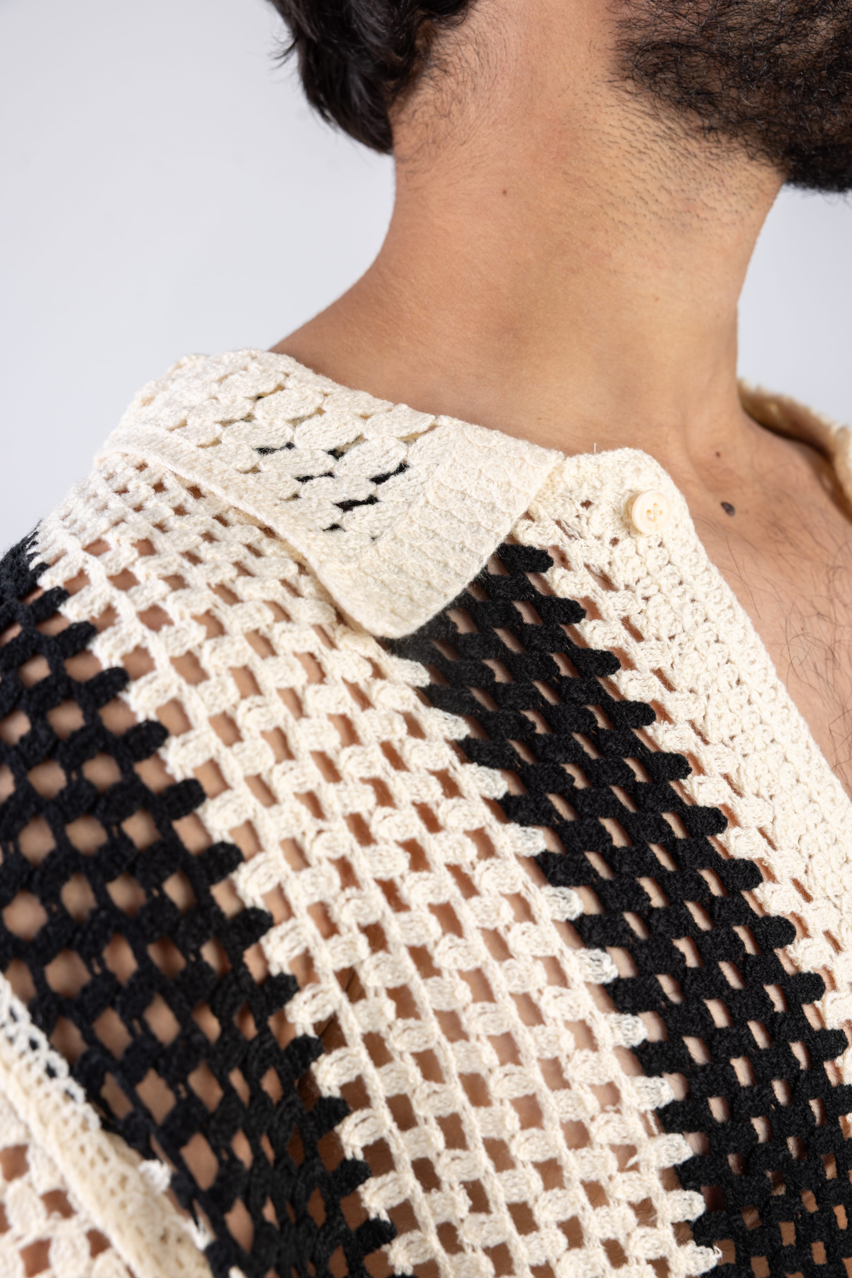 Crochet Knit Shirt