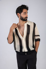 Crochet Knit Shirt