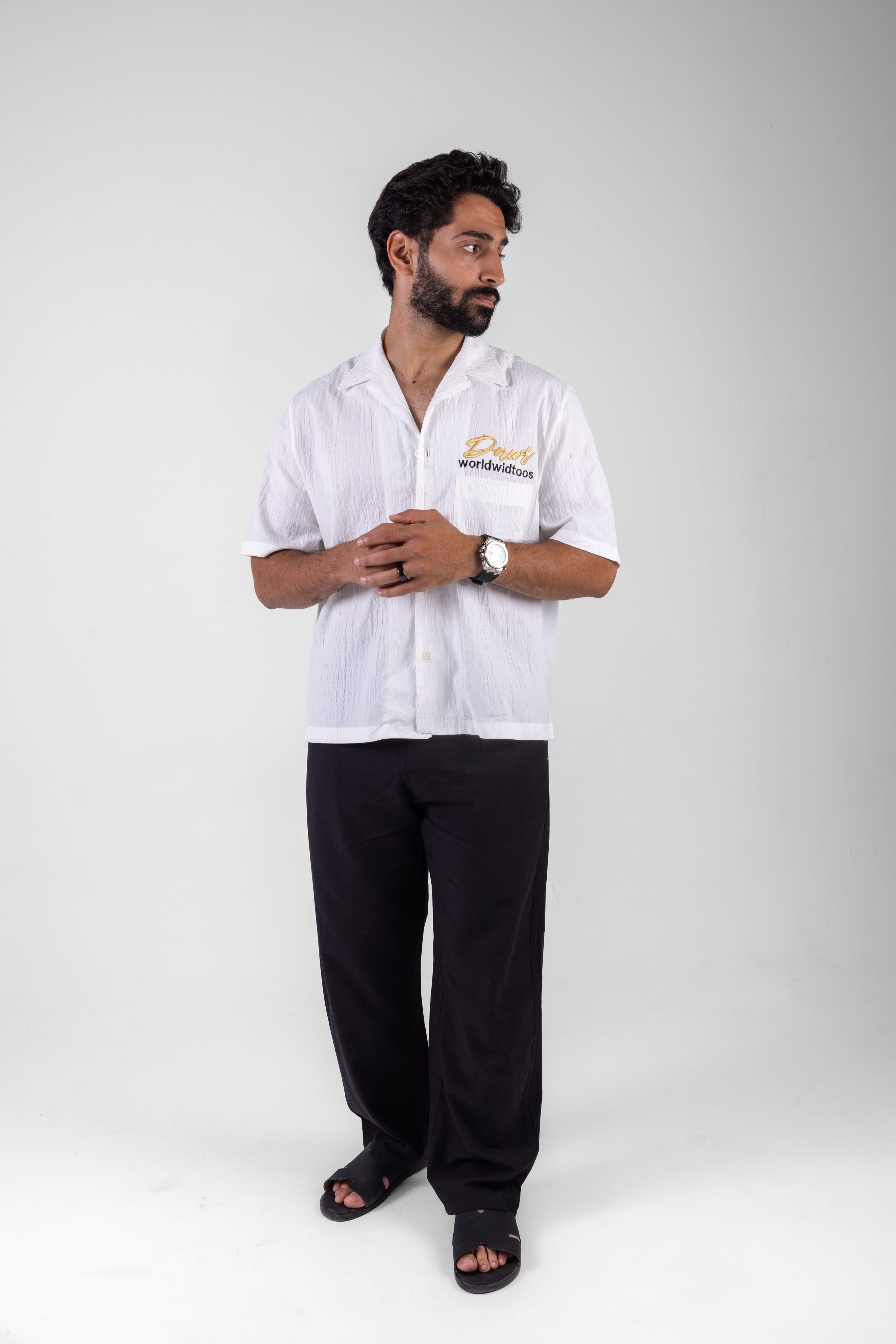 Textured Short Sleeve Shirt