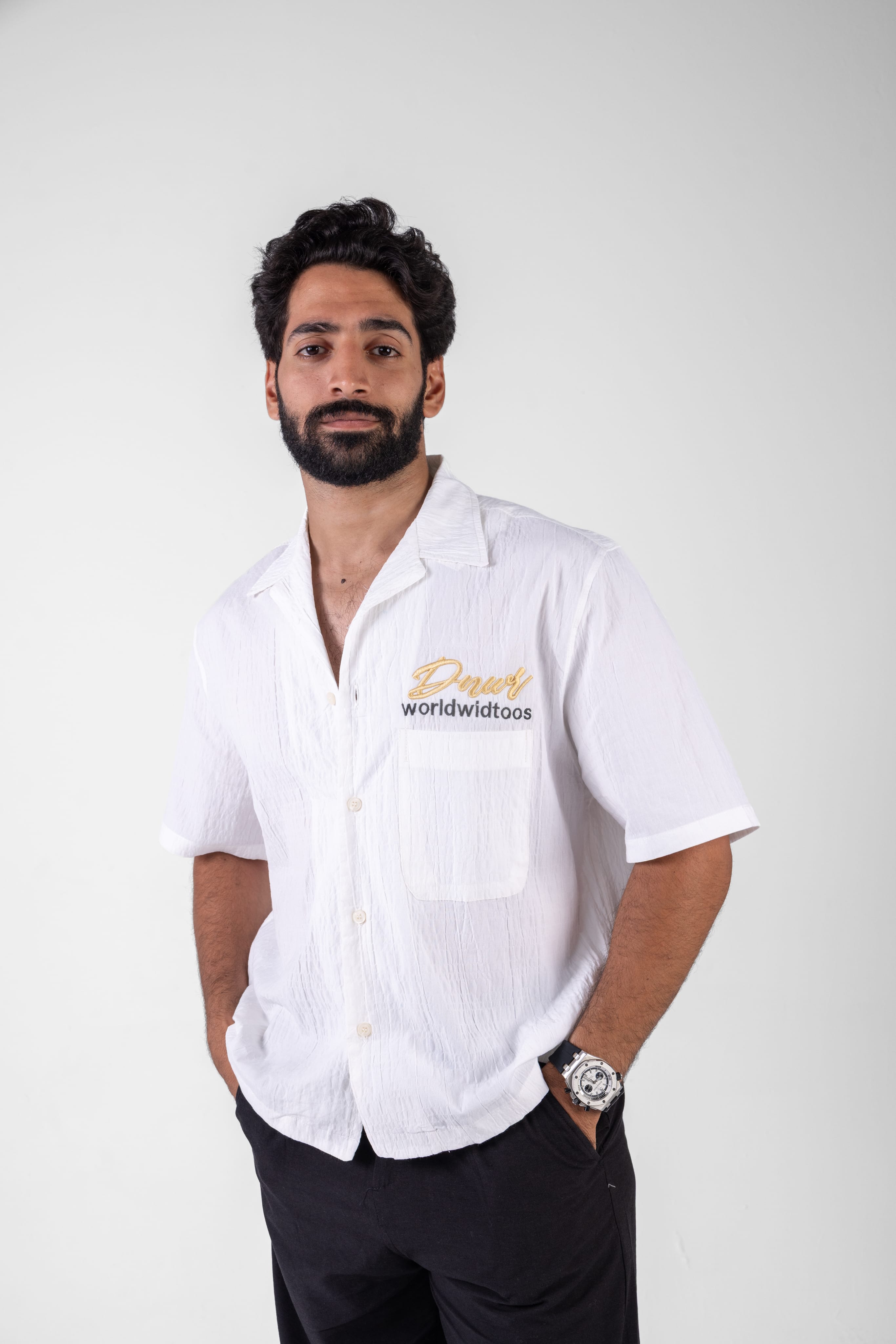 Textured Short Sleeve Shirt