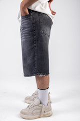 Wide Leg Denim Shorts 2