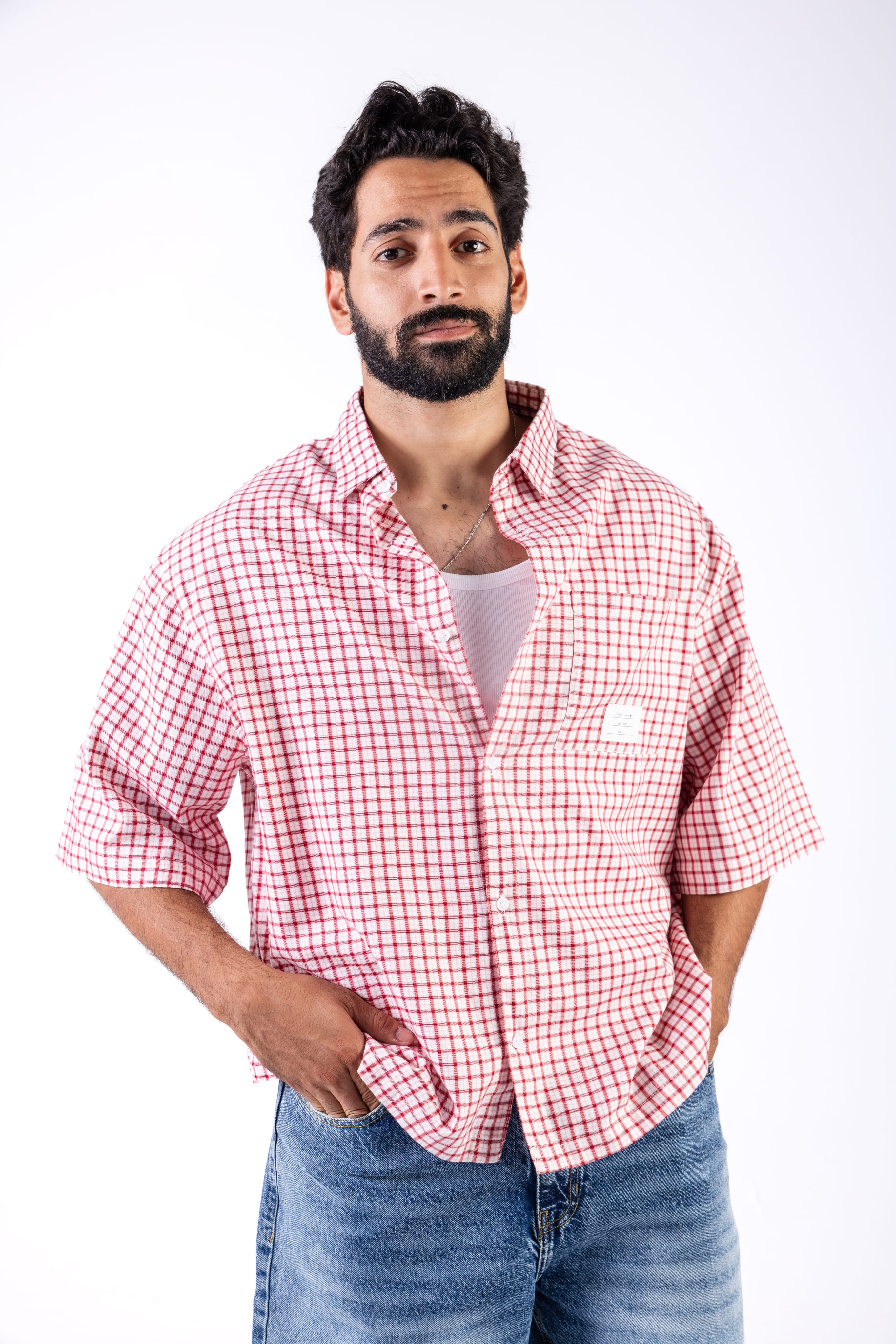 Oversized Short Sleeve Shirt