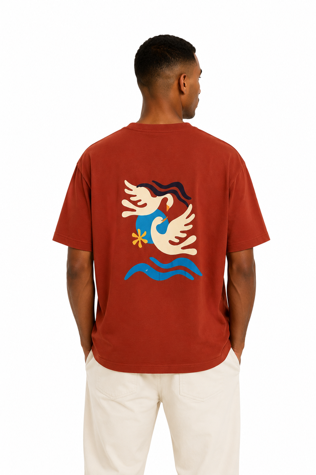 Rust Oversized T-Shirt